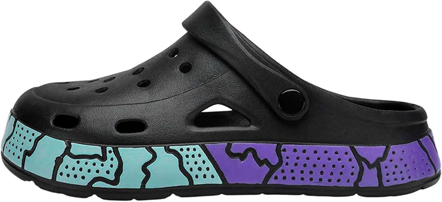 Мужские садовые сабо Нескользящие легкие повседневные тапочки для мужчин для пляжа и активного отдыха на улице Generic, черный
Мужские садовые сабо Нескользящие легкие повседневные тапочки для мужчин для пляжа и активного отдыха на улице Generic, черный