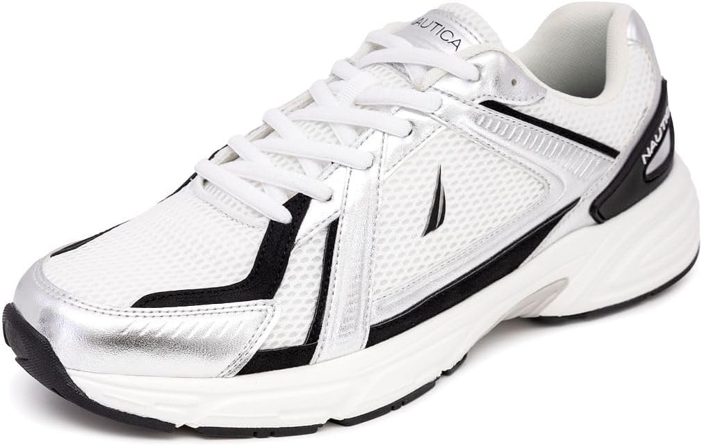 Мужские кроссовки Nautica для бега, спортивные, модные, с шнуровкой, мягкие для тренировок, тенниса - с амортизацией, дышащие, легкие и удобные, белый
Мужские кроссовки Nautica для бега, спортивные, модные, с шнуровкой, мягкие для тренировок, тенниса - с амортизацией, дышащие, легкие и удобные, белый