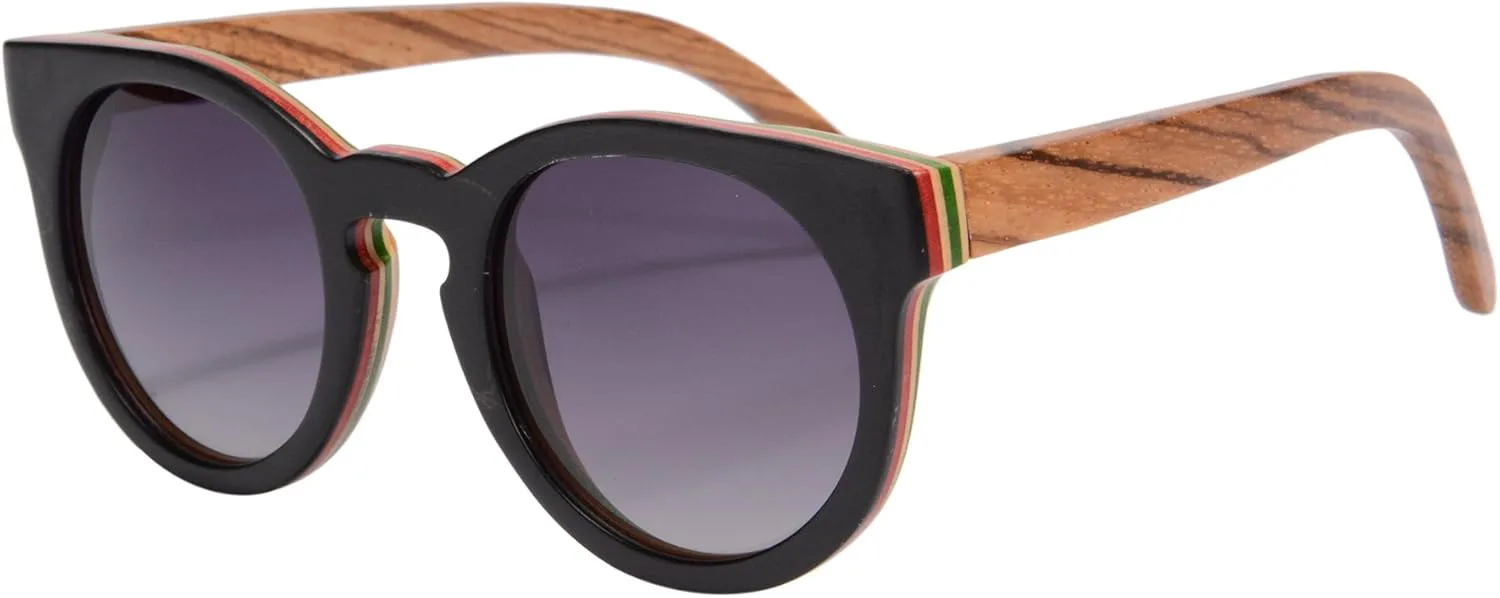 Поляризованные солнцезащитные очки SHINU, изготовленные вручную из дерева, бамбука, модель Old Balance Sunglasses-Z6011, Black-green-zebra, Gradient Grey
Поляризованные солнцезащитные очки SHINU, изготовленные вручную из дерева, бамбука, модель Old Balance Sunglasses-Z6011, Black-green-zebra, Gradient Grey