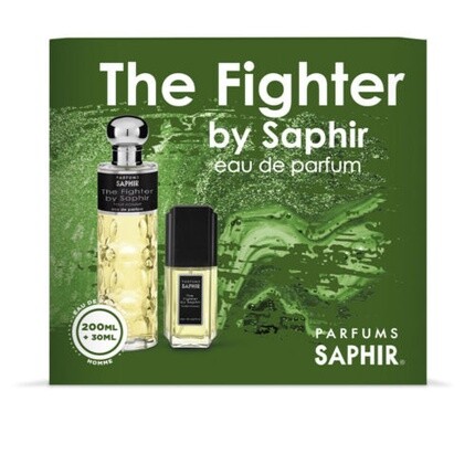 Парфюмерный набор для мужчин Parfums Saphir Unisex The Fighter Set 2 Pieces 
Парфюмерный набор для мужчин Parfums Saphir Unisex The Fighter Set 2 Pieces