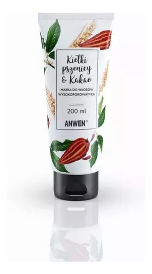 Зародыши пшеницы и какао 200 мл, маска для пористых волос Anwen
Зародыши пшеницы и какао 200 мл, маска для пористых волос Anwen