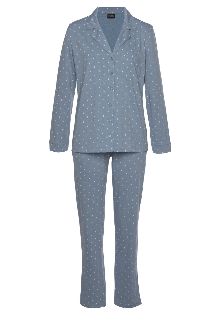 Пижама VIVANCE Dreams, светло-синий
Пижама VIVANCE Dreams, светло-синий