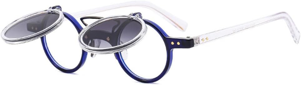 Панк-солнцезащитные очки с круглыми линзами для мужчин и женщин, винтажные, в маленькой оправе, модные женские солнцезащитные очки, очки с защитой от УФ-излучения UV400 MTZJH, C5blue-gray
Панк-солнцезащитные очки с круглыми линзами для мужчин и женщин, винтажные, в маленькой оправе, модные женские солнцезащитные очки, очки с защитой от УФ-излучения UV400 MTZJH, C5blue-gray