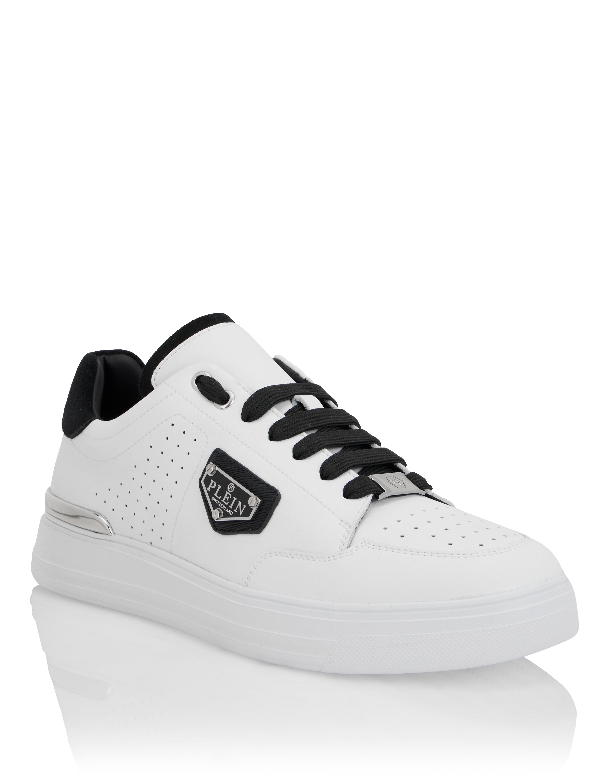 Низкие кроссовки Треугольник PHILIPP PLEIN, белый/черный
Низкие кроссовки Треугольник PHILIPP PLEIN, белый/черный