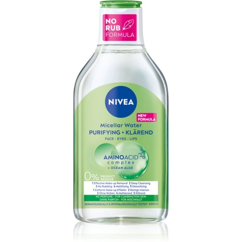 Nivea Purifying очищающая мицеллярная жидкость 400 мл
Nivea Purifying очищающая мицеллярная жидкость 400 мл
