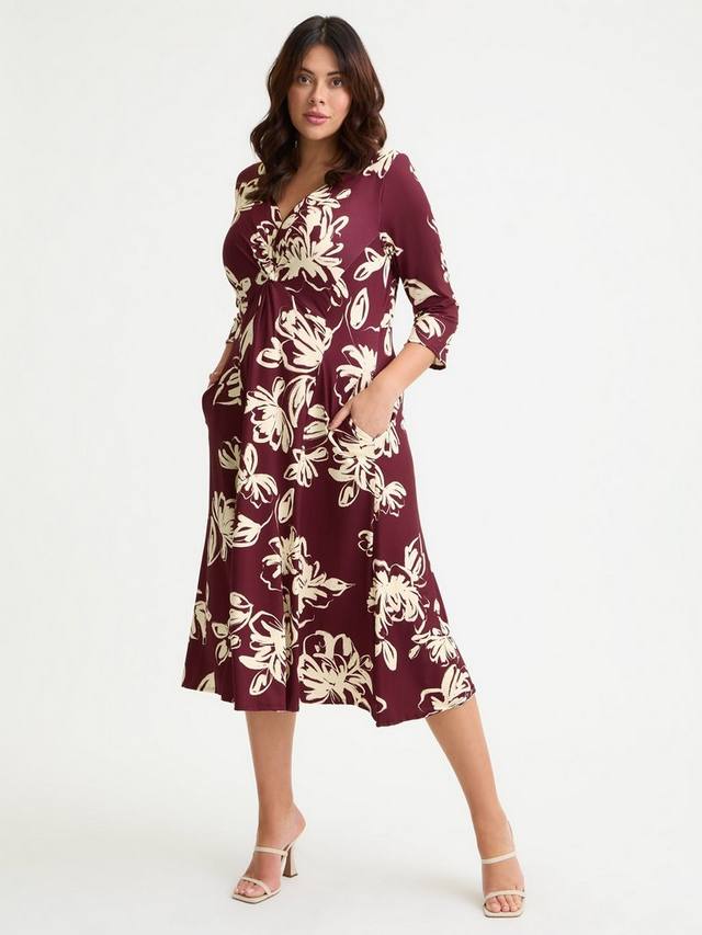 Платье Claudia Scarlett & Jo, Wine/Cream
Платье Claudia Scarlett & Jo, Wine/Cream