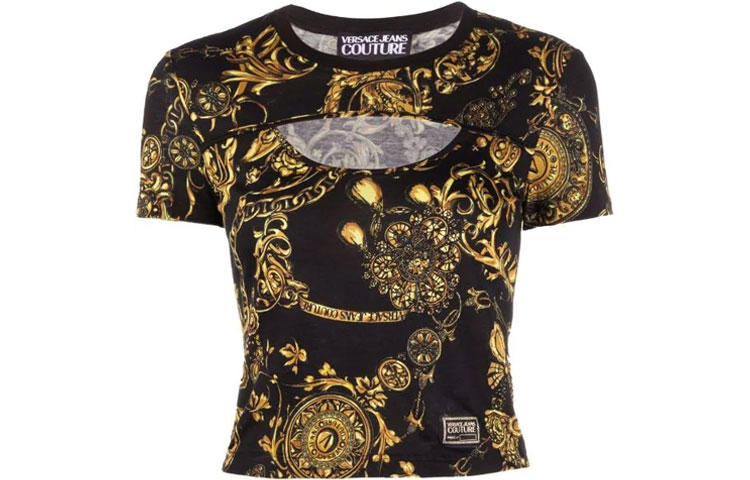 VERSACE JEANS COUTURE Футболка женская черная, Черный, VERSACE JEANS COUTURE Футболка женская черная
VERSACE JEANS COUTURE Футболка женская черная, Черный, VERSACE JEANS COUTURE Футболка женская черная