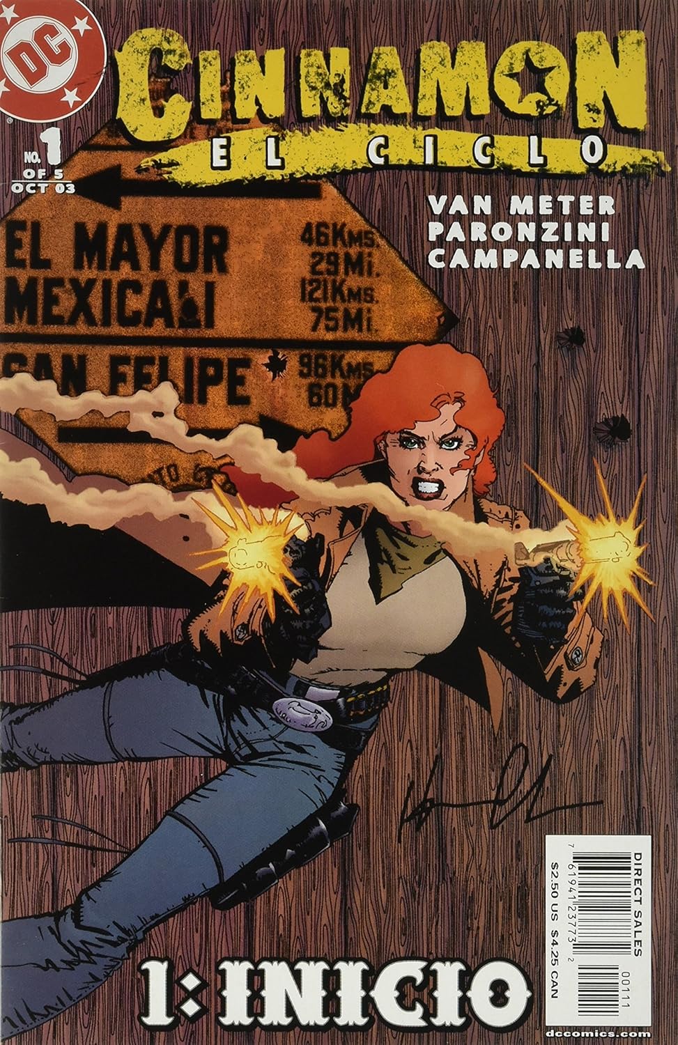 Cinnamon: El Ciclo, #1 (DC)
Cinnamon: El Ciclo, #1 (DC)