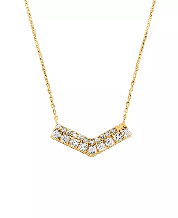 Ожерелье с подвеской из кубических цирконий Michael Kors, gold
Ожерелье с подвеской из кубических цирконий Michael Kors, gold