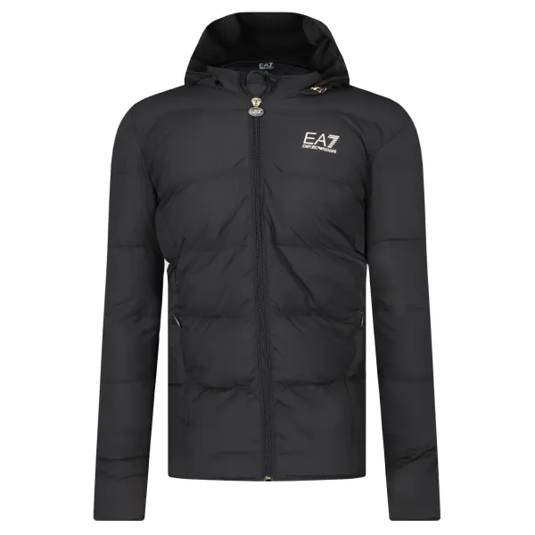 Куртка стандартного кроя Ea7, черный 
Куртка стандартного кроя Ea7, черный