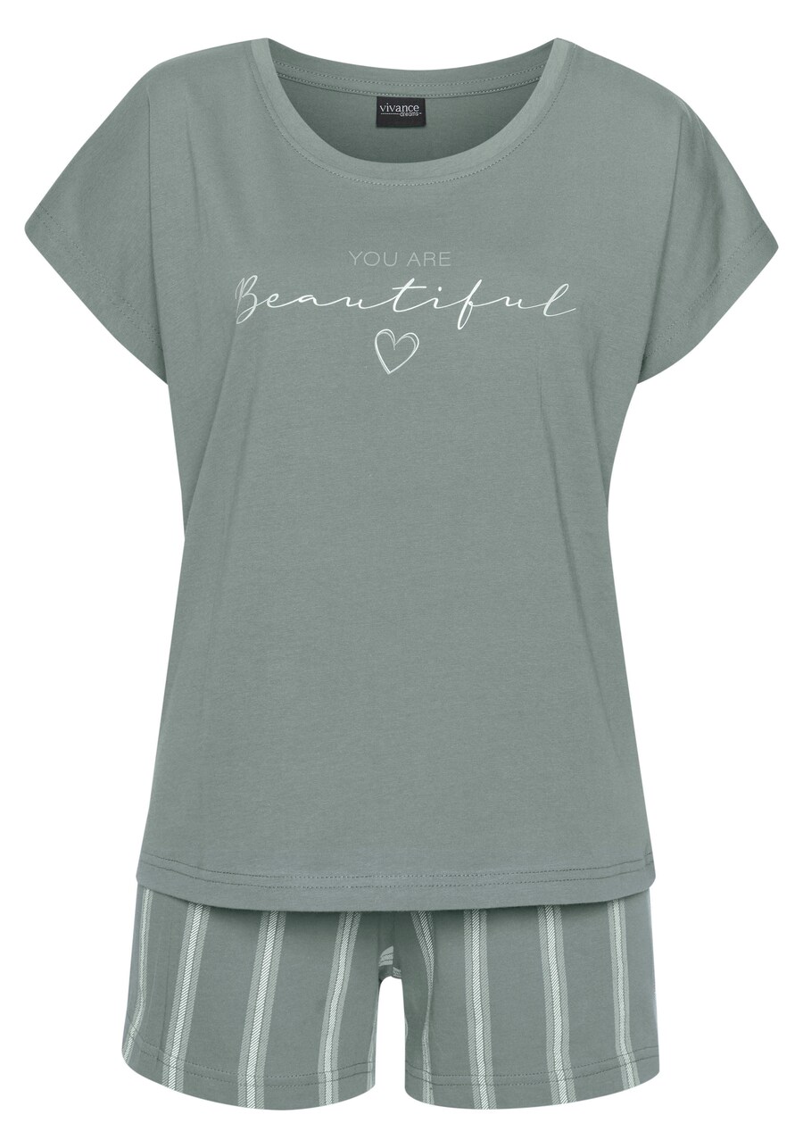 Пижама VIVANCE Pajama Dreams, зеленый
Пижама VIVANCE Pajama Dreams, зеленый