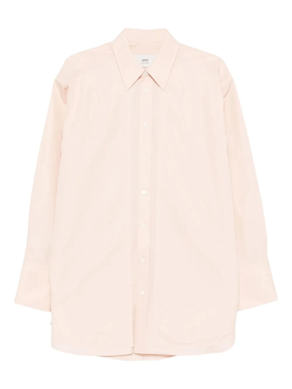 Рубашка с кантовочной строчкой AMI Paris, розовый
Рубашка с кантовочной строчкой AMI Paris, розовый