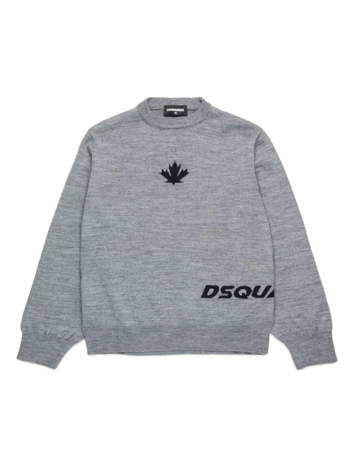 DSQUARED2 KIDS джемпер с жаккардовым логотипом, серый
DSQUARED2 KIDS джемпер с жаккардовым логотипом, серый