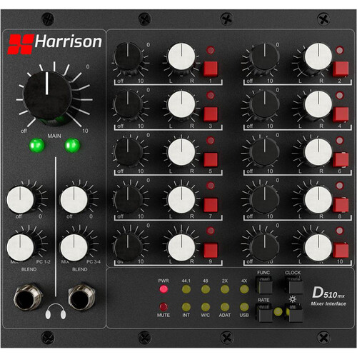 Суммирующий микшер Harrison Audio D510mx 10x2 Analog Summing Mixer 723731X1
Суммирующий микшер Harrison Audio D510mx 10x2 Analog Summing Mixer 723731X1