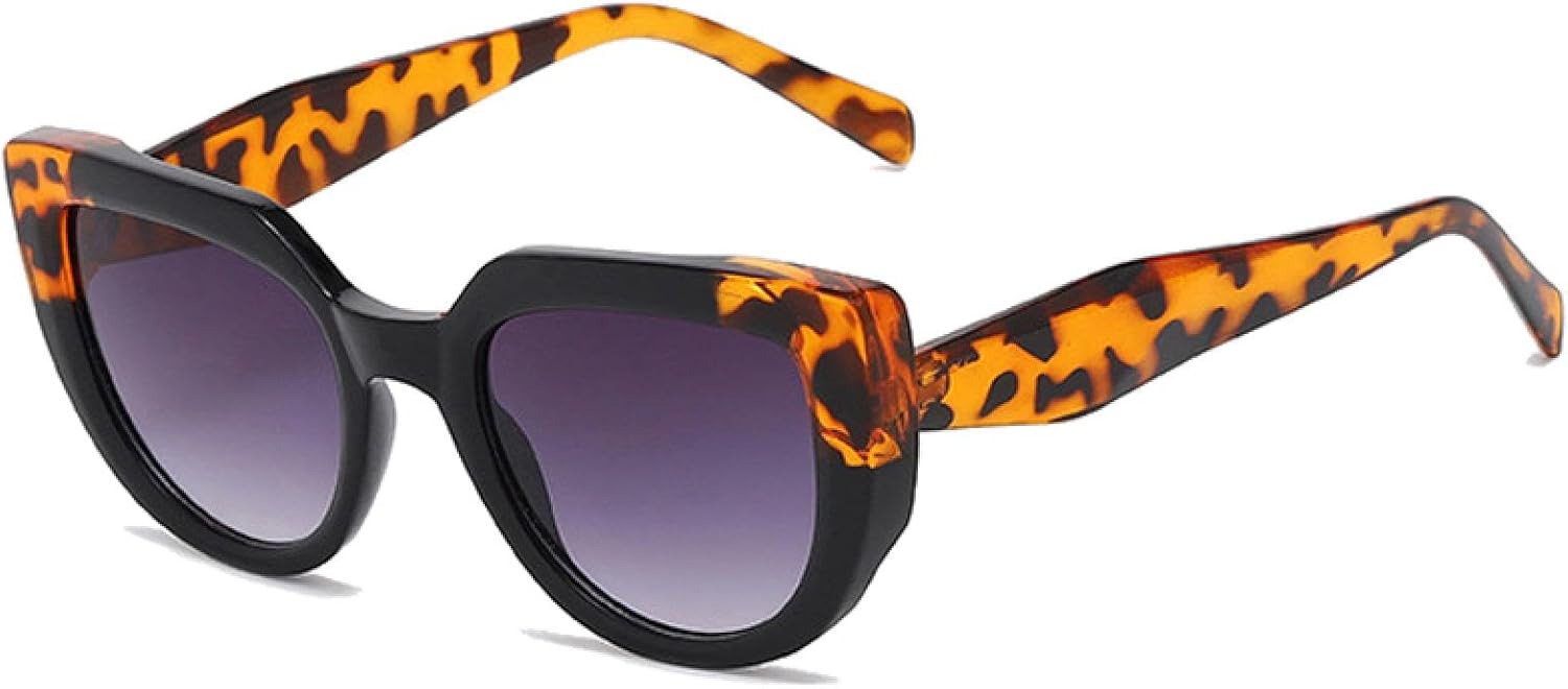 Модные двухцветные солнцезащитные очки «кошачий глаз» для женщин, роскошные ретро-очки с градиентом и защитой от УФ-излучения UV400 для мужчин TVTBBVV, Black Leopard Grey
Модные двухцветные солнцезащитные очки «кошачий глаз» для женщин, роскошные ретро-очки с градиентом и защитой от УФ-излучения UV400 для мужчин TVTBBVV, Black Leopard Grey