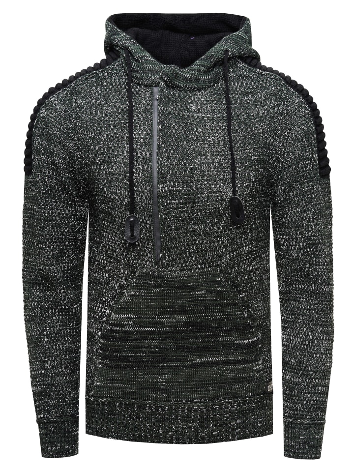 Свитер крупной вязки с контрастным капюшоном и застежкой-молнией на 1/2 дюйма в цвете Petrol Rusty Neal
Свитер крупной вязки с контрастным капюшоном и застежкой-молнией на 1/2 дюйма в цвете Petrol Rusty Neal