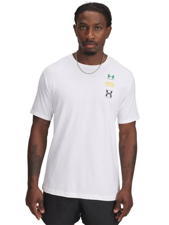 Футболка с логотипом 60/40 Under Armour, белый
Футболка с логотипом 60/40 Under Armour, белый