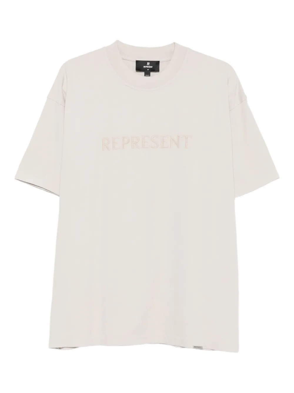Футболка с вышитым логотипом Represent, нейтральный
Футболка с вышитым логотипом Represent, нейтральный