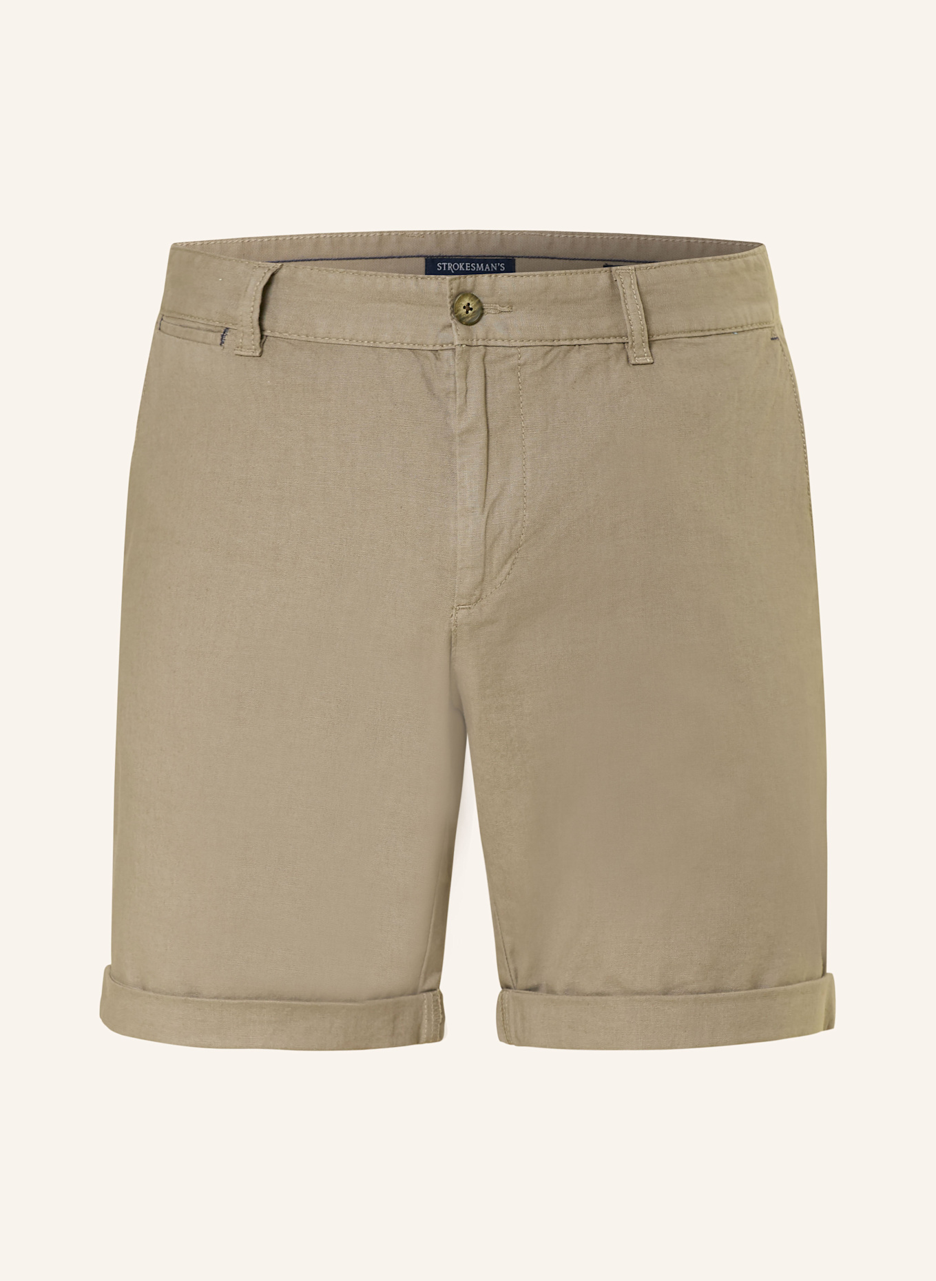 Узкие шорты чинос с льном Strokesman'S, зеленый
Узкие шорты чинос с льном Strokesman'S, зеленый