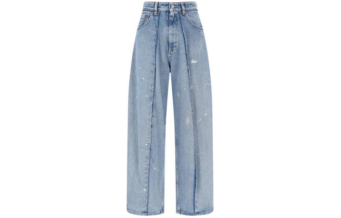 Джинсы женские Mm6 Maison Margiela с рваным эффектом, светло-синий
Джинсы женские Mm6 Maison Margiela с рваным эффектом, светло-синий