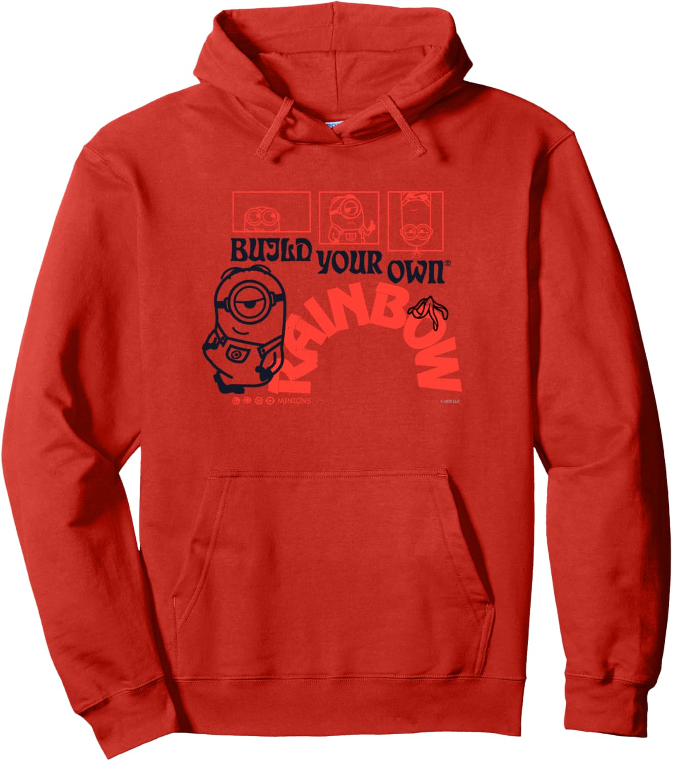 Худи «Миньон: Создай свою собственную радугу» Minions, красный
Худи «Миньон: Создай свою собственную радугу» Minions, красный