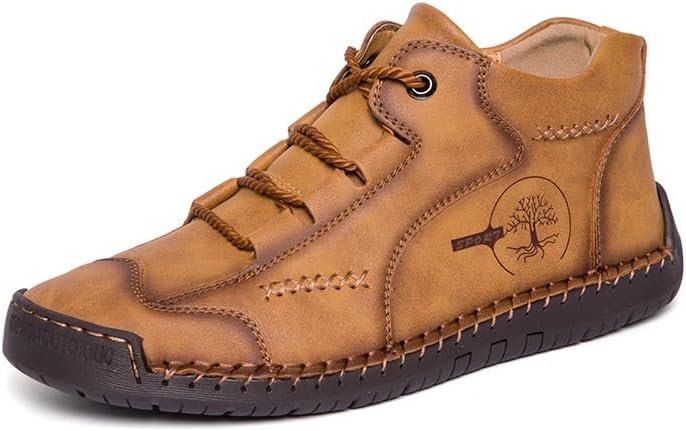 Мужские винтажные ботинки SWZEC с ручной прошивкой, комфортные, из мягкой кожи, желтый
Мужские винтажные ботинки SWZEC с ручной прошивкой, комфортные, из мягкой кожи, желтый