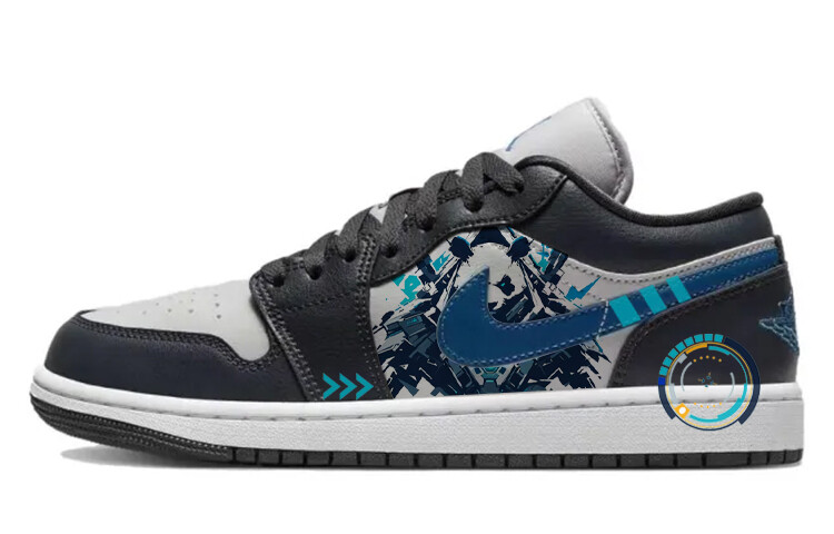Кроссовки Air Jordan 1 Vintage Basketball Shoes Unisex Low-top Black/grey/blue, черный
Кроссовки Air Jordan 1 Vintage Basketball Shoes Unisex Low-top Black/grey/blue, черный