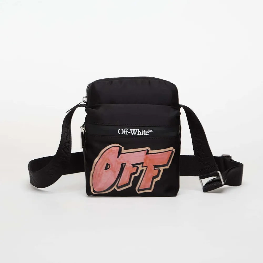Кросс-боди с логотипом Off-White, черный
Кросс-боди с логотипом Off-White, черный