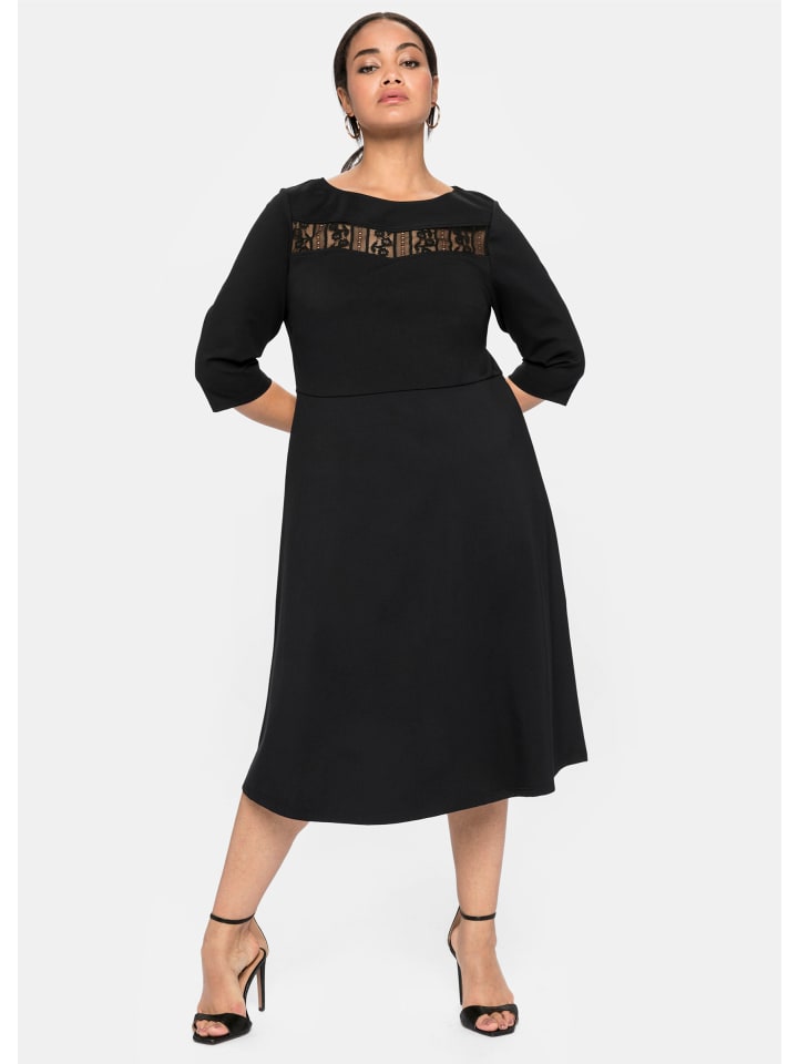 Платье sheego, черный
Платье sheego, черный