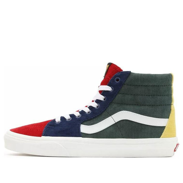 Кроссовки mixed corduroy sk8-hi high-top sneakers green/blue/red Vans, зеленый
Кроссовки mixed corduroy sk8-hi high-top sneakers green/blue/red Vans, зеленый