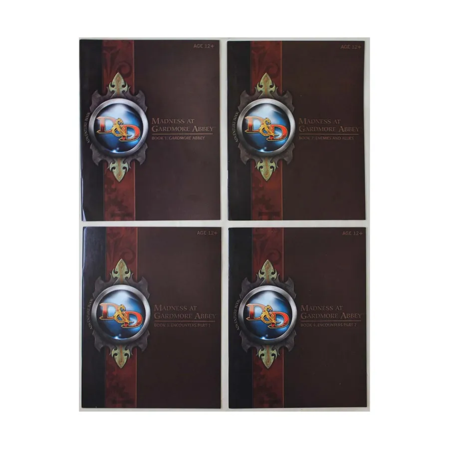 Madness at Gardmore Abbey - Books Only!, Dungeons & Dragons (4th Edition) - Modules & Adventures, мягкая обложка
Madness at Gardmore Abbey - Books Only!, Dungeons & Dragons (4th Edition) - Modules & Adventures, мягкая обложка