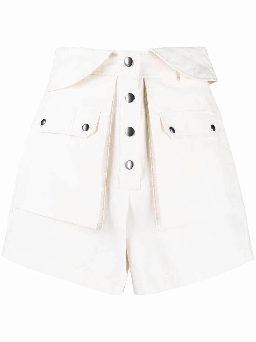 Шорты с завышенной талией Philosophy Di Lorenzo Serafini, белый
Шорты с завышенной талией Philosophy Di Lorenzo Serafini, белый