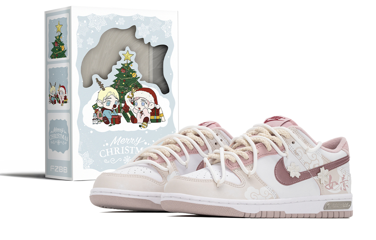 Nike Детские износостойкие низкие скейтбордистские кроссовки Dunk Blessing Cloud, розово-белые, для подростков
Nike Детские износостойкие низкие скейтбордистские кроссовки Dunk Blessing Cloud, розово-белые, для подростков