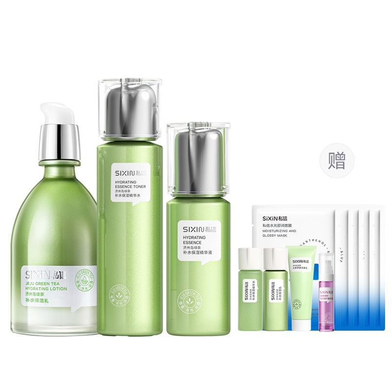 SIXIN Набор средств для ухода за кожей с зеленым чаем с острова Чеджу увлажняющая эссенция-вода 150мл + эссенция-молочко 120мл
SIXIN Набор средств для ухода за кожей с зеленым чаем с острова Чеджу увлажняющая эссенция-вода 150мл + эссенция-молочко 120мл