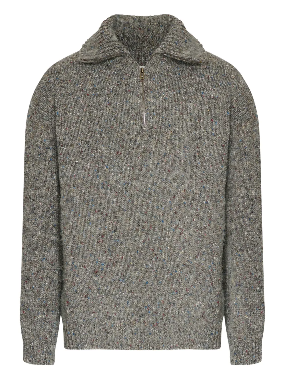 Свитер с воротником на молнии MAISON MARGIELA, серый
Свитер с воротником на молнии MAISON MARGIELA, серый