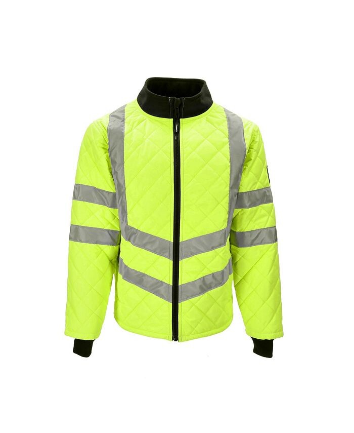 Мужская стеганая водоотталкивающая куртка с бриллиантами Hi Vis RefrigiWear, зеленый
Мужская стеганая водоотталкивающая куртка с бриллиантами Hi Vis RefrigiWear, зеленый
