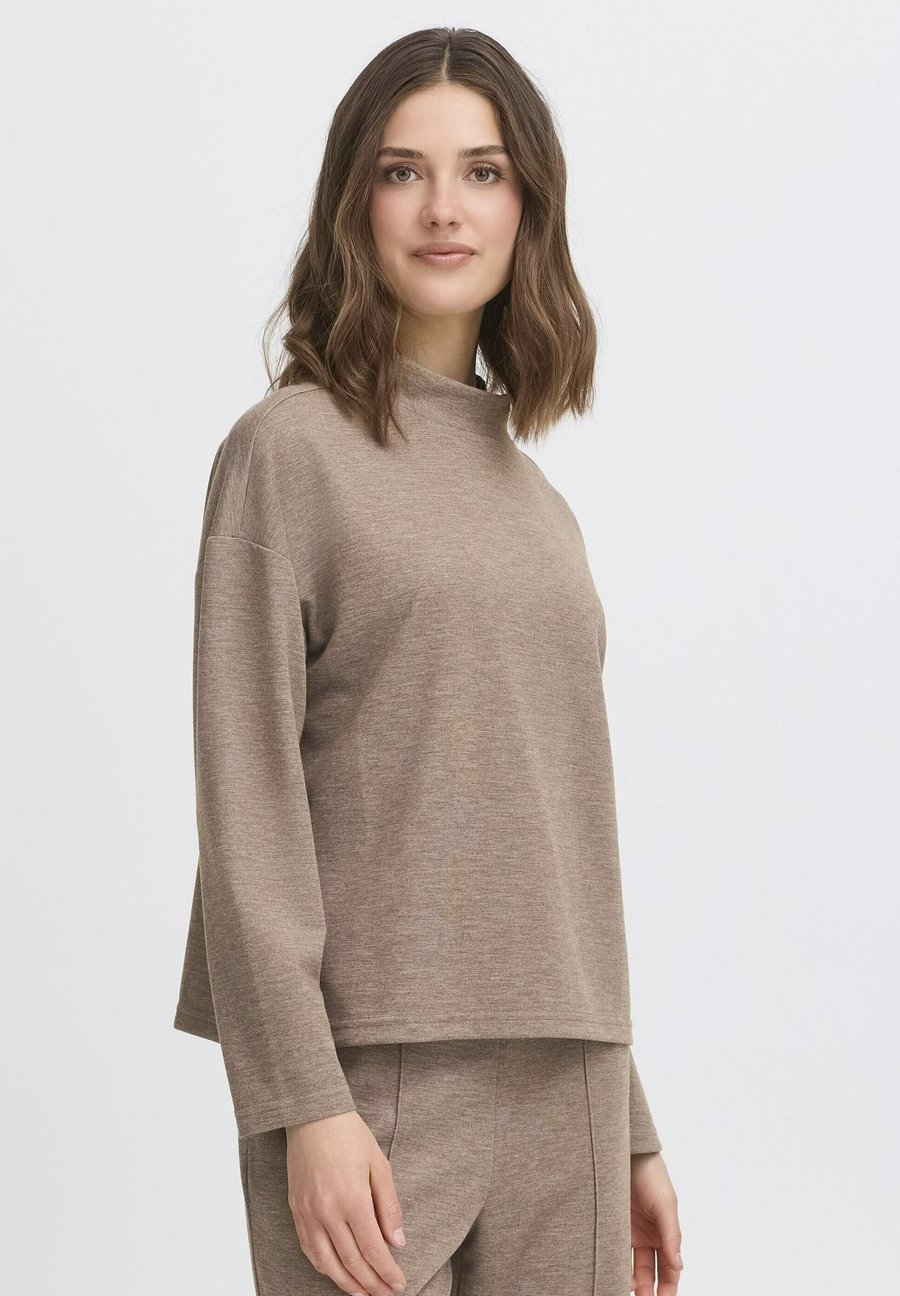 Топ Fransa Long sleeved top, Desert Taupe Melange/Taupe
Топ Fransa Long sleeved top, Desert Taupe Melange/Taupe