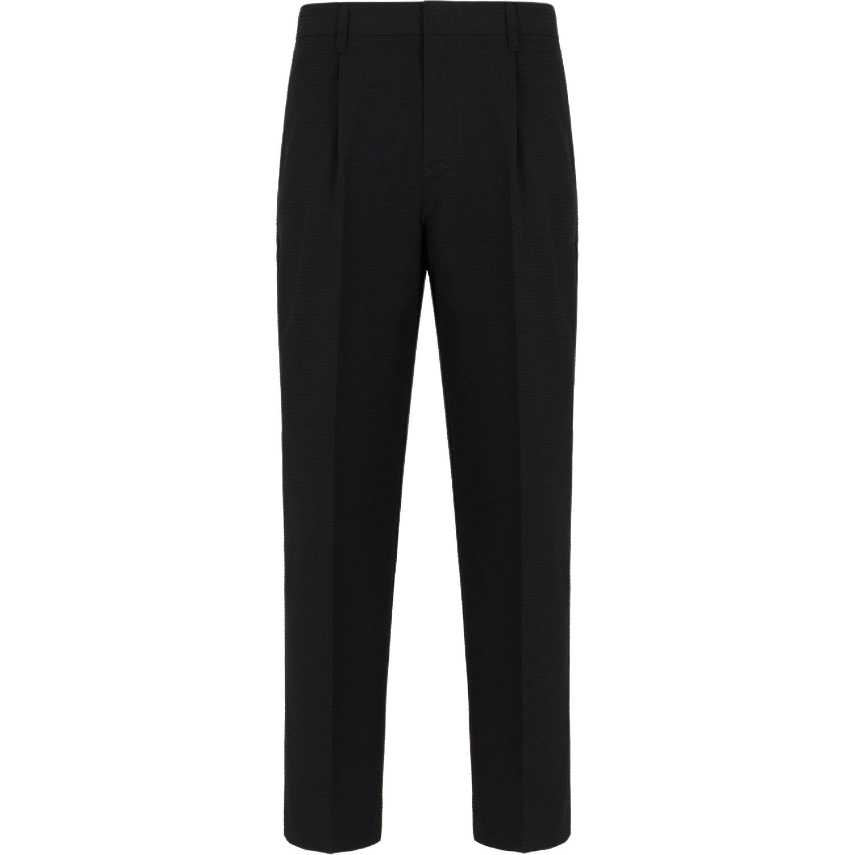 Складчатые технические брюки чинос из ткани в рубчик EMPORIO ARMANI, черный
Складчатые технические брюки чинос из ткани в рубчик EMPORIO ARMANI, черный