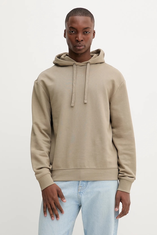 Хлопковая толстовка Hugo, зеленый
Хлопковая толстовка Hugo, зеленый