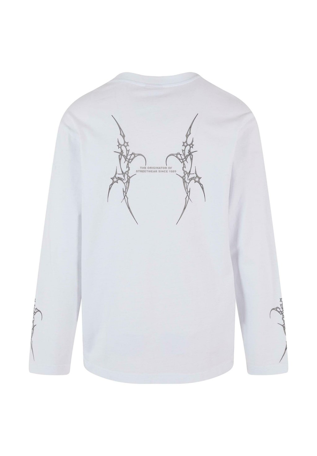 Топ с длинными рукавами SMALL SIGNATURE TRIBAL Karl Kani, белый 
Топ с длинными рукавами SMALL SIGNATURE TRIBAL Karl Kani, белый