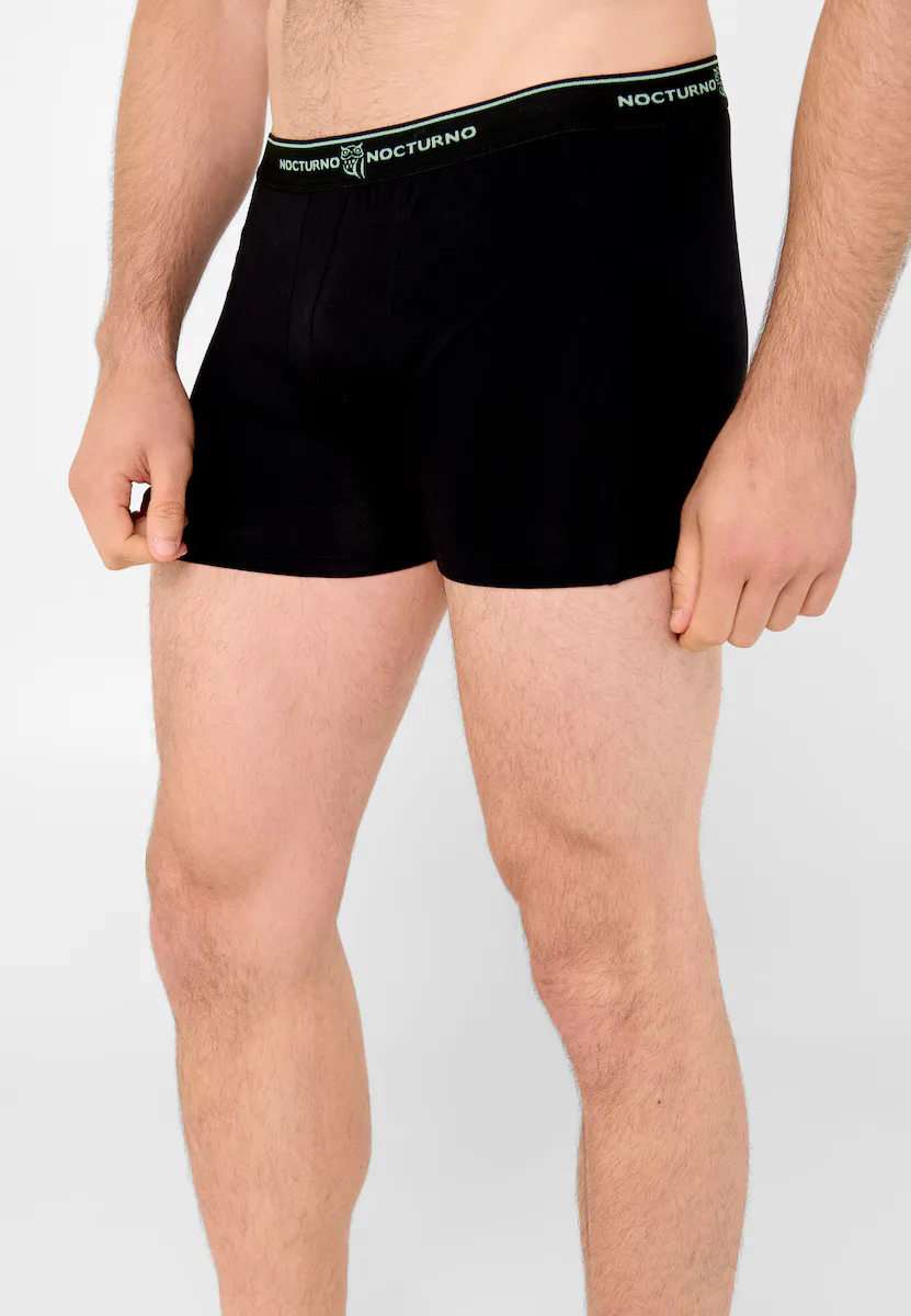 Набор из двух черно-белых трикотажных боксеров El Búho Nocturno, чёрный
Набор из двух черно-белых трикотажных боксеров El Búho Nocturno, чёрный