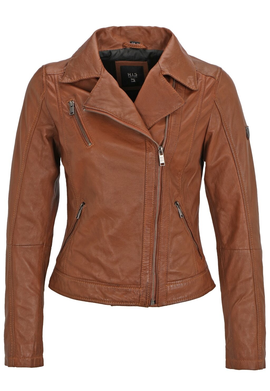 Кожаная куртка MIT REVERSKRAGEN H.I.S, цвет Cognac, Коричневый, Кожаная куртка MIT REVERSKRAGEN H.I.S, цвет Cognac 
Кожаная куртка MIT REVERSKRAGEN H.I.S, цвет Cognac, Коричневый, Кожаная куртка MIT REVERSKRAGEN H.I.S, цвет Cognac
