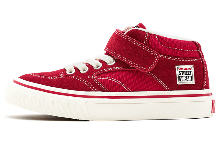 Детские кроссовки для скейтбординга Kids Low-top Red Vision Street Wear, красный
Детские кроссовки для скейтбординга Kids Low-top Red Vision Street Wear, красный