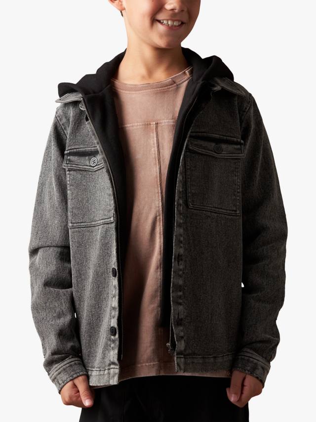 Детская джинсовая куртка с капюшоном Angel & Rocket, Grey
Детская джинсовая куртка с капюшоном Angel & Rocket, Grey