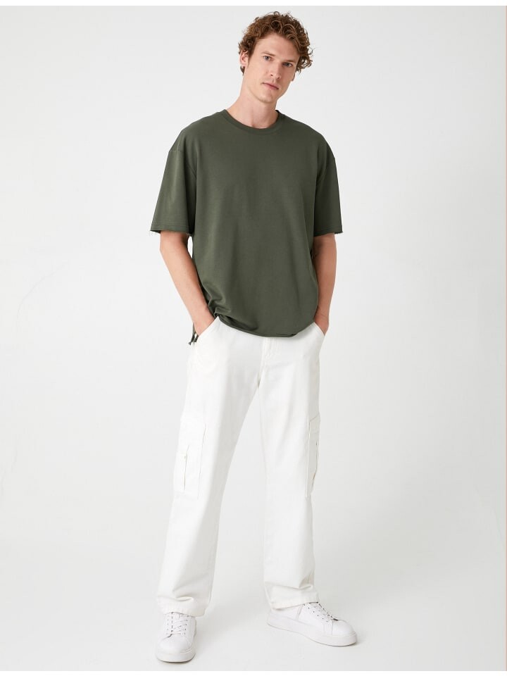 Футболка KOTON T shirt, хаки
Футболка KOTON T shirt, хаки