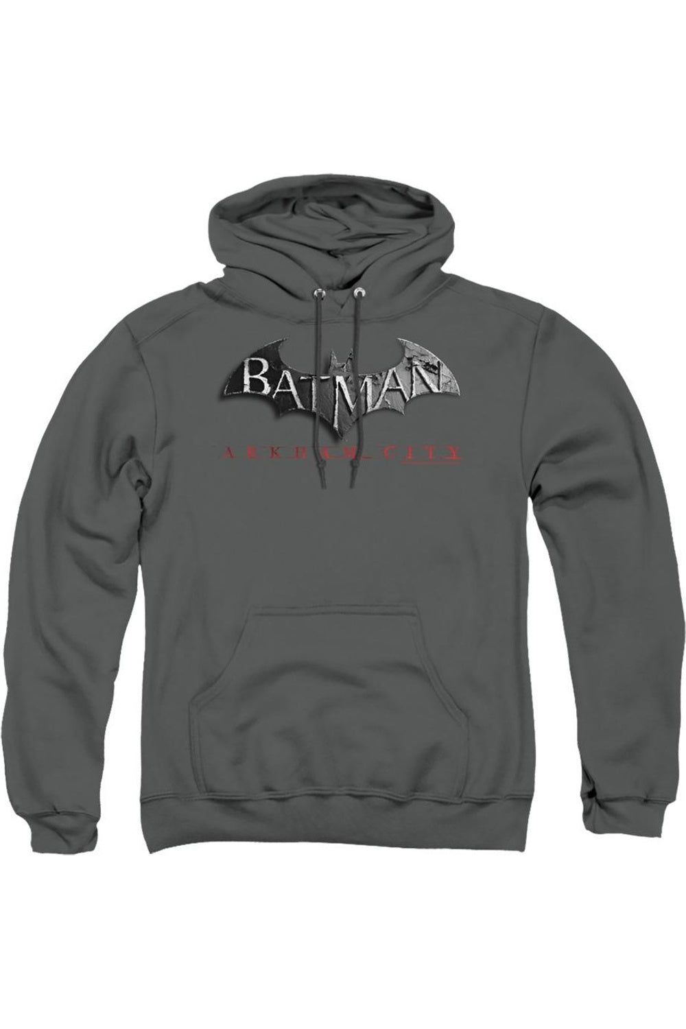Толстовка с капюшоном Batman Arkham City Logo для взрослых Gildan, цвет charcoal
Толстовка с капюшоном Batman Arkham City Logo для взрослых Gildan, цвет charcoal