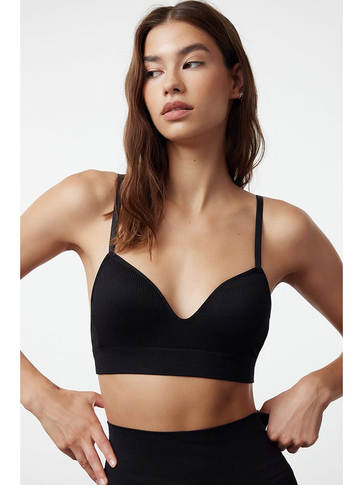 Trendyol Беспроводной бюстгальтер черного цвета
Trendyol Беспроводной бюстгальтер черного цвета