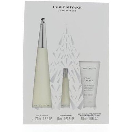 Issey Miyake L'eau D'issey Подарочный набор из 3 предметов: Туалетная вода 100 мл - Лосьон для тела
Issey Miyake L'eau D'issey Подарочный набор из 3 предметов: Туалетная вода 100 мл - Лосьон для тела