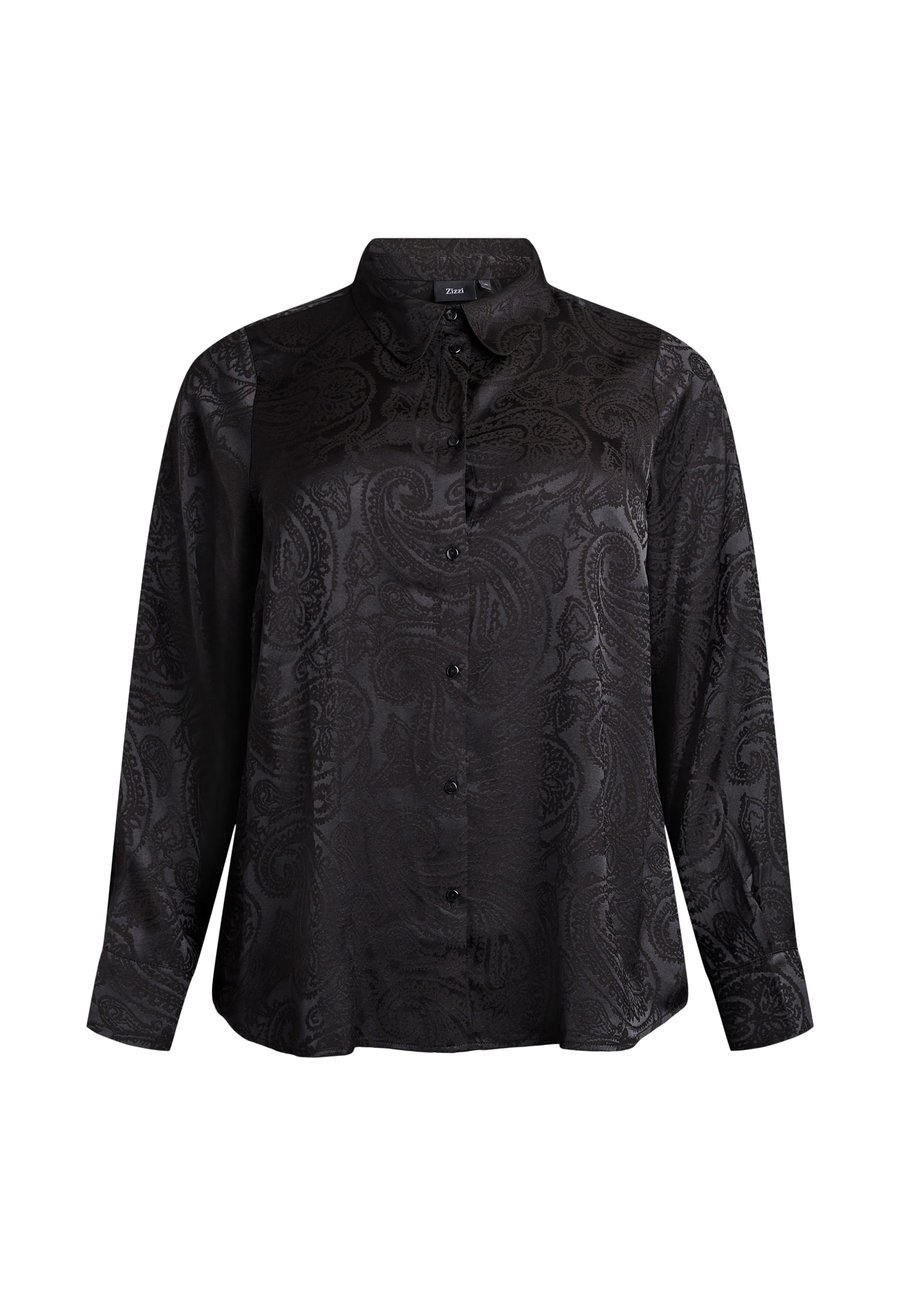 Блуза Zizzi MIT TON-IN-TON PAISLEYMUSTER, Black
Блуза Zizzi MIT TON-IN-TON PAISLEYMUSTER, Black