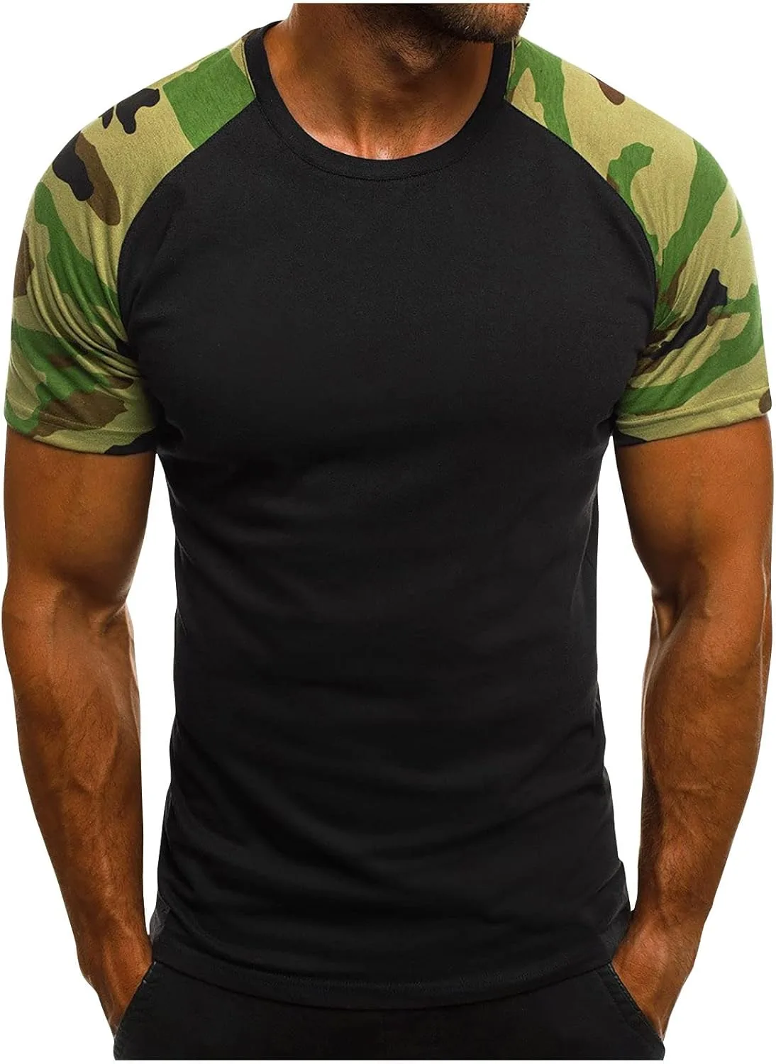 Футболка Muscularfit мужская Casual Slim с камуфляжным принтом
Футболка Muscularfit мужская Casual Slim с камуфляжным принтом